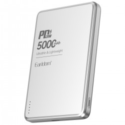 Earldom PD53 5.000 mAh 15W Kablosuz Şarj ve 20W Type-C Çıkışlı PD Hızlı Şarj Powerbank (Gümüş)
