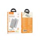Hoco Q22 Taurus 22.5W PD 20W Magsafe Dijital Ekranlı Powerbank (Gri)