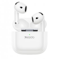 Yesido TWS31 Bluetooth 5.4 HiFi Ses Destekli Kablosuz Airpods Kulaklık (Beyaz)