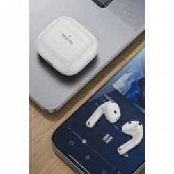 Yesido TWS31 Bluetooth 5.4 HiFi Ses Destekli Kablosuz Airpods Kulaklık (Beyaz)
