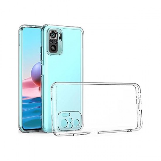 Xiaomi Redmi Note 10 Lux Seri Premium Şeffaf Silikon Kılıf