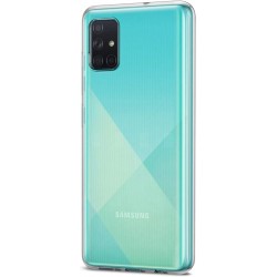 Samsung Galaxy A71 Lux Seri Kamera Korumalı Premium Şeffaf Silikon Kılıf