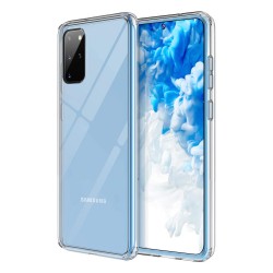 Samsung Galaxy S20 Plus Lux Seri Premium Şeffaf Silikon Kılıf