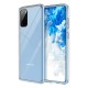 Samsung Galaxy S20 Plus Lux Seri Premium Şeffaf Silikon Kılıf