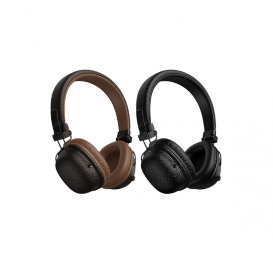 Hoco W64 Earl 2 Bluetooth 5.4 Kulak Üstü Kulaklık (Kahverengi)