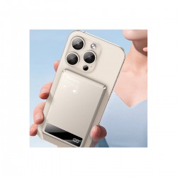 Yesido YP66 5.000 mAh Led Şarj Göstergeli 20W Type-C Çıkışlı 15W Kablosuz Şarjlı PD Hızlı Şarj Magsafe Powerbank (Gold)