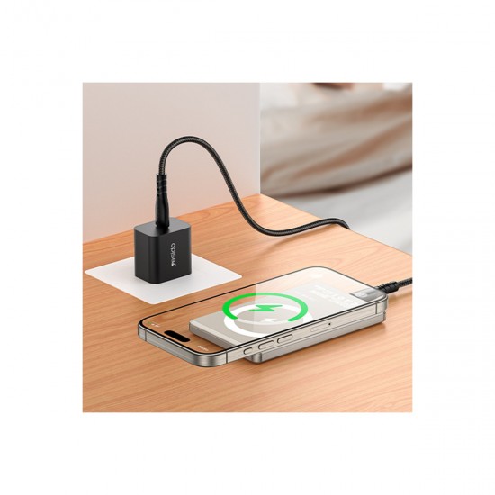 Yesido YP66 5.000 mAh Led Şarj Göstergeli 20W Type-C Çıkışlı 15W Kablosuz Şarjlı PD Hızlı Şarj Magsafe Powerbank (Gold)