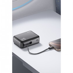 Yesido YP70 Dijital Göstergeli 10.000 mAh 3in1 22.5W PD Hızlı Şarj Powerbank (Siyah)