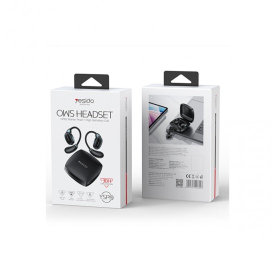 Yesido YSP19 Bluetooth 5.4 IPX5 Suya Dayanıklı Kablosuz OWS Kulaklık (Gold)
