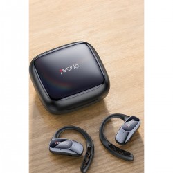Yesido YSP24 Bluetooth 5.4 OWS Açık Kulak Tasarımlı Kablosuz Kulaklık (Siyah)