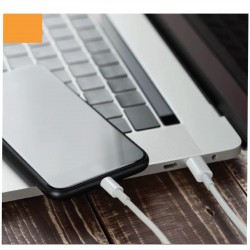 Helt HT-DC16 30W Plastik 100 Cm Type-C To Lightning Şarj ve Data Kablosu (Beyaz)