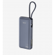 LinkTech P131 Premium 130W Dijital Ekranlı Dahili Type-C Kablolu 20000 mAh Powerbank