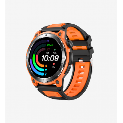 LinkTech S93 Premium Süper Amoled LT Watch Akıllı Saat (Turuncu)