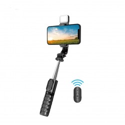 Nettech NT-MT05 Taşınabilir Işıklı Tripod Bluetooth Selfie Çubuğu
