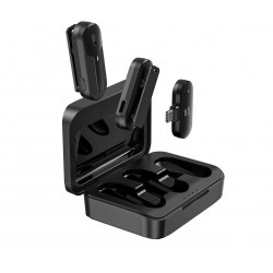 Nettech NT-0T08 Type-C Duo Wireless Mini Kablosuz Yaka Mikrofonu