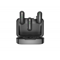 Nettech NT-0T09 Lightning Duo Wireless Mini Kablosuz Yaka Mikrofonu