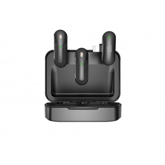 Nettech NT-0T09 Lightning Duo Wireless Mini Kablosuz Yaka Mikrofonu Nettech NT-0T09 Lightning Duo Wireless Mini Kablosuz Yaka Mikrofonu