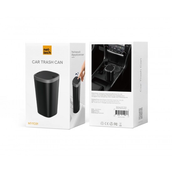 Nettech NT-TC01 Araç İçi Çöp Kutusu Nettech NT-TC01 Araç İçi Çöp Kutusu