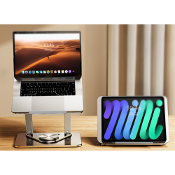 Rtako RS-CP84 360 Derece Dönebilen Tablet Laptop Standı (Siyah)
