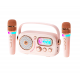 Zealsound Karaoke Hoparlör Seti | 2 Mikrofon, RGB Işıklı| Taşınabilir Bluetooth Karaoke Box Zealsound Karaoke Hoparlör Seti | 2 Mikrofon, RGB Işıklı| Taşınabilir Bluetooth Karaoke Box