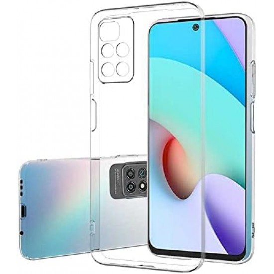 Xiaomi Redmi 10 Lux Seri Kamera Korumalı Premium Şeffaf Silikon Kılıf