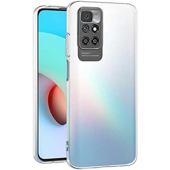 Xiaomi Redmi 10 Lux Seri Kamera Korumalı Premium Şeffaf Silikon Kılıf