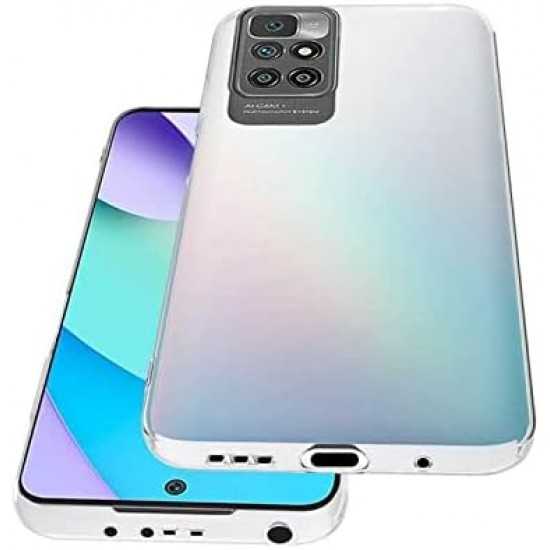 Xiaomi Redmi 10 Lux Seri Kamera Korumalı Premium Şeffaf Silikon Kılıf