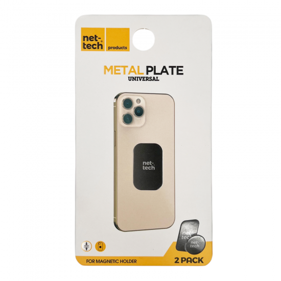 Nettech Çiftli Araç içi Metal Plaka Nettech Çiftli Araç içi Metal Plaka