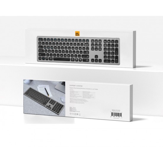 Nettech NT-KM01 Çoklu Cihaz Kablosuz Bluetooth Klavye Nettech NT-KM01 Çoklu Cihaz Kablosuz Bluetooth Klavye