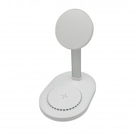 18W Wireless Kablosuz Şarj Standı (Beyaz)
