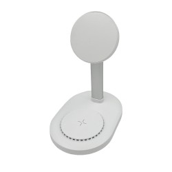 18W Wireless Kablosuz Şarj Standı (Beyaz)
