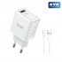 Rova SB113T 18W Hızlı Şarj Adaptörü + 1 Metre USB to Type-C Kablo Seti