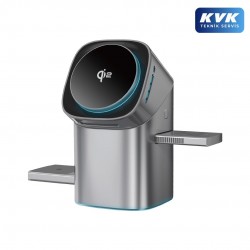 Rova WST101 15W Hızlı Kablosuz Şarj Standı – Dokunmatik Panelli, iPhone ve Android Uyumlu