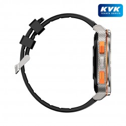 Kospet Tank M3 Ultra 5 ATM & IP69K Amoled Ekran Su Geçirmez GPS'li Akıllı Saat (Silver)