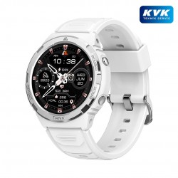 Kospet Tank S1 5 ATM & IP69K Amoled Ekran Su Geçirmez Akıllı Saat - Askeri Standartta Darbeye Dayanıklı (Beyaz)