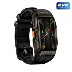 Kospet Tank X1 10 ATM & IP69K Su Geçirmez Akıllı Saat - Askeri Standartta Darbeye Dayanıklı (Siyah)