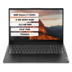 LENOVO V15 82YU0124TX RYZEN5-7520U 8GB 512SSD O/B 15.6 DOS NOTEBOOK