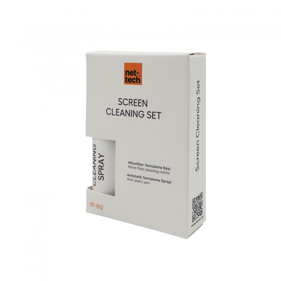 Nettech 20 ML Ekran Temizleme Solüsyon Set Nettech 20 ML Ekran Temizleme Solüsyon Set