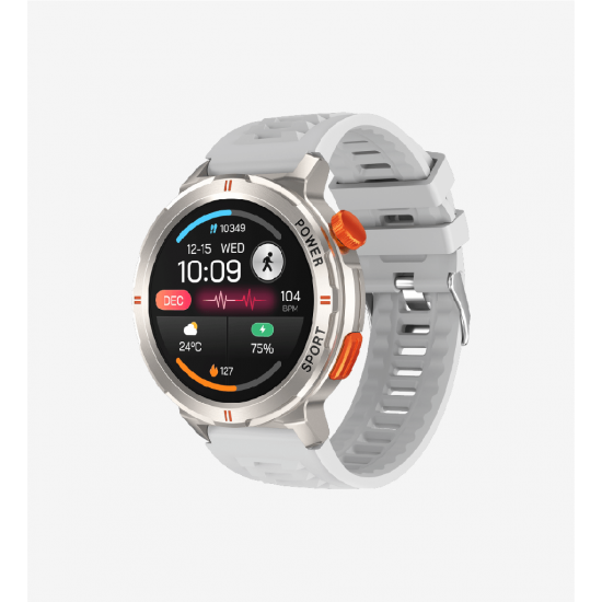 LinkTech S93 Premium Süper Amoled LT Watch Akıllı Saat (Gümüş)