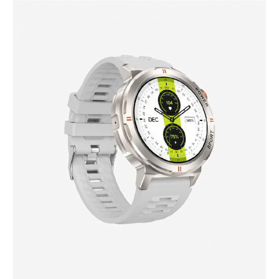 LinkTech S93 Premium Süper Amoled LT Watch Akıllı Saat (Gümüş)