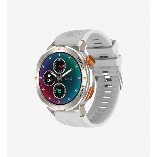 LinkTech S93 Premium Süper Amoled LT Watch Akıllı Saat (Gümüş)