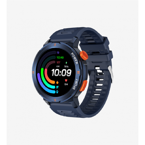 LinkTech S93 Premium Süper Amoled LT Watch Akıllı Saat (Koyu Mavi)