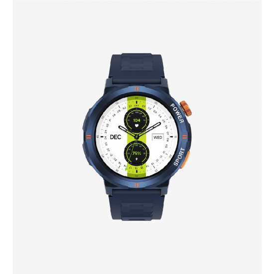 LinkTech S93 Premium Süper Amoled LT Watch Akıllı Saat (Koyu Mavi)