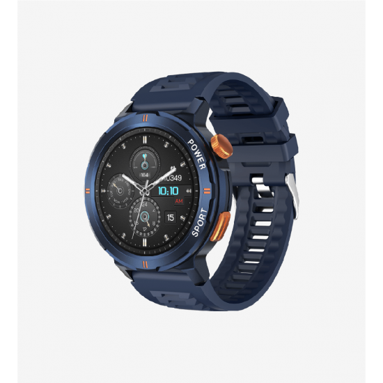 LinkTech S93 Premium Süper Amoled LT Watch Akıllı Saat (Koyu Mavi)