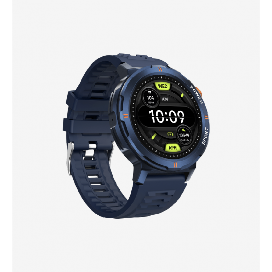 LinkTech S93 Premium Süper Amoled LT Watch Akıllı Saat (Koyu Mavi)
